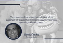 Nueva Americana, productos con licencias para el entretenimiento